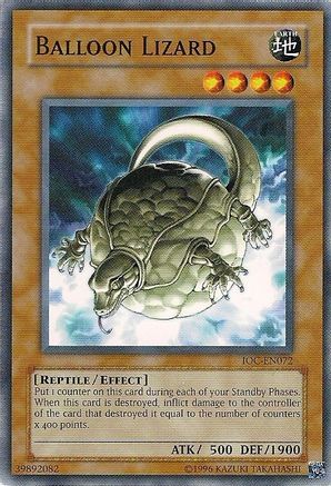Balloon Lizard (IOC-EN072) - Invasion of Chaos (Worldwide English) Unlimited