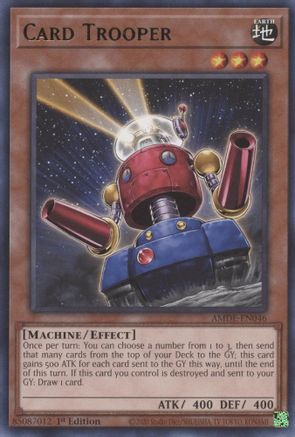 Card Trooper (AMDE-EN046) - Amazing Defenders 1st Edition
