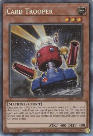 Card Trooper (CR) (AMDE-EN046) - Amazing Defenders 1st Edition