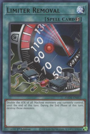 Limiter Removal (AMDE-EN053) - Amazing Defenders 1st Edition