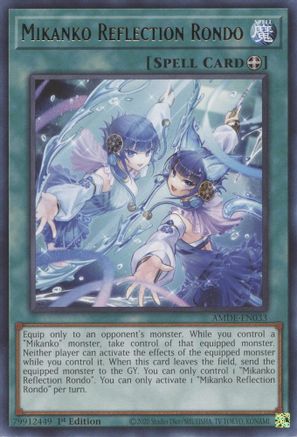 Mikanko Reflection Rondo (AMDE-EN033) - Amazing Defenders 1st Edition