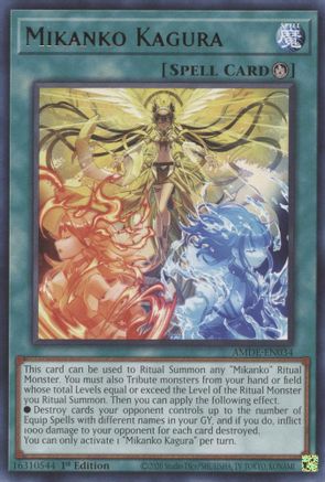 Mikanko Kagura (AMDE-EN034) - Amazing Defenders 1st Edition