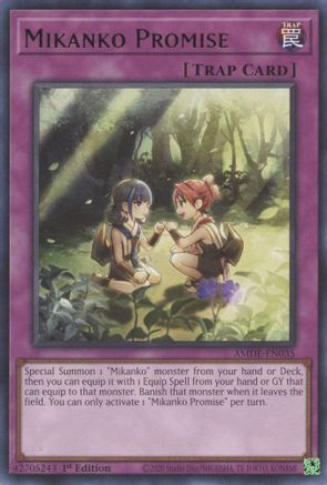 Mikanko Promise (AMDE-EN035) - Amazing Defenders 1st Edition