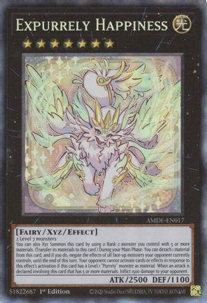 Expurrely Happiness (CR) (AMDE-EN017) - Amazing Defenders 1st Edition