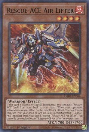 Rescue-ACE Air Lifter (AMDE-EN002) - Amazing Defenders 1st Edition