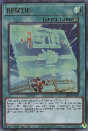 RESCUE! (AMDE-EN009) - Amazing Defenders 1st Edition