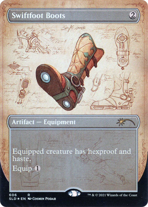 Swiftfoot Boots (Blueprint) [Secret Lair Drop Promos]
