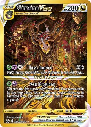 (Japanese) Giratina VSTAR (261/172) (Secret) [VSTAR Universe (S12a)]
