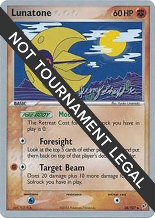 Lunatone (36/107) (Rambolt - Jeremy Scharff-Kim) [World Championships 2007]