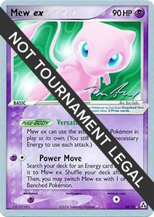 Mew ex (88/92) (Legendary Ascent - Tom Roos) [World Championships 2007]