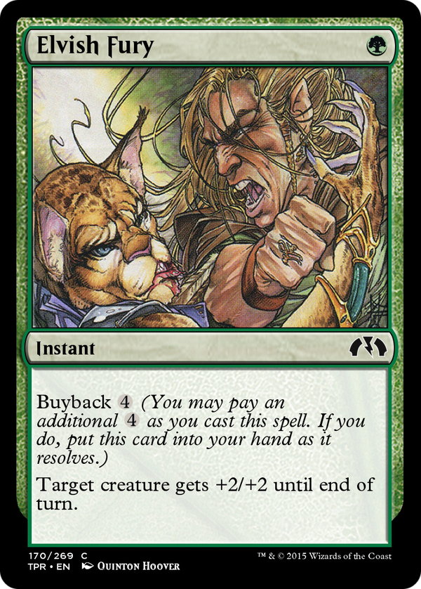 Elvish Fury (TPR-170) - Tempest Remastered Foil