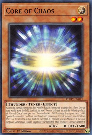 Core of Chaos (PHHY-EN011) - Photon Hypernova 1st Edition