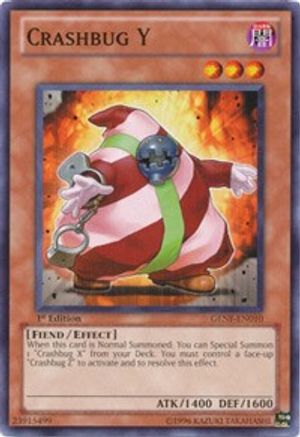 Crashbug Y (GENF-EN010) - Generation Force 1st Edition