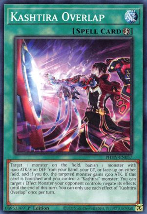 Kashtira Overlap (PHHY-EN057) - Photon Hypernova 1st Edition
