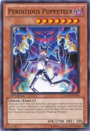 Perditious Puppeteer (GENF-EN033) - Generation Force Unlimited