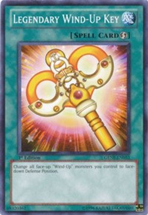Legendary Wind-Up Key (GENF-EN053) - Generation Force 1st Edition