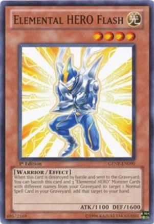 Elemental HERO Flash (GENF-EN090) - Generation Force Unlimited