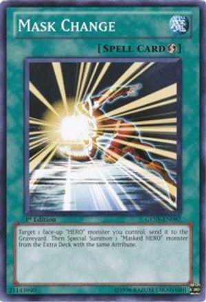 Mask Change (GENF-EN097) - Generation Force Unlimited