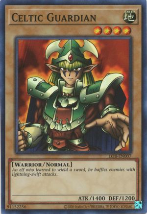 Celtic Guardian (LOB-EN007) - Legend of Blue Eyes White Dragon (25th Anniversary Edition) Unlimited
