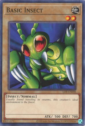 Basic Insect (LOB-EN008) - Legend of Blue Eyes White Dragon (25th Anniversary Edition) Unlimited