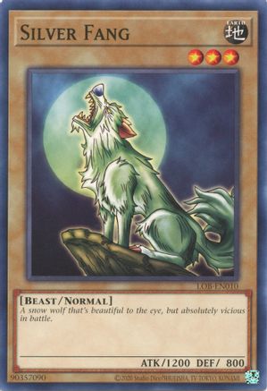 Silver Fang (LOB-EN010) - Legend of Blue Eyes White Dragon (25th Anniversary Edition) Unlimited
