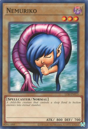 Nemuriko (LOB-EN013) - Legend of Blue Eyes White Dragon (25th Anniversary Edition) Unlimited