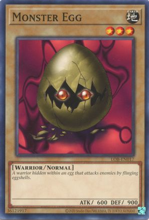 Monster Egg (LOB-EN017) - Legend of Blue Eyes White Dragon (25th Anniversary Edition) Unlimited