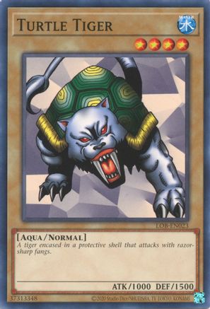 Turtle Tiger (LOB-EN023) - Legend of Blue Eyes White Dragon (25th Anniversary Edition) Unlimited