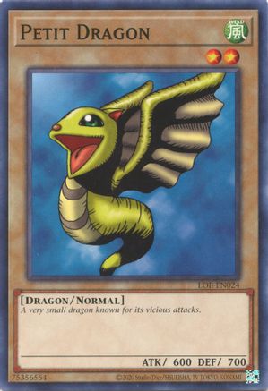Petit Dragon (LOB-EN024) - Legend of Blue Eyes White Dragon (25th Anniversary Edition) Unlimited