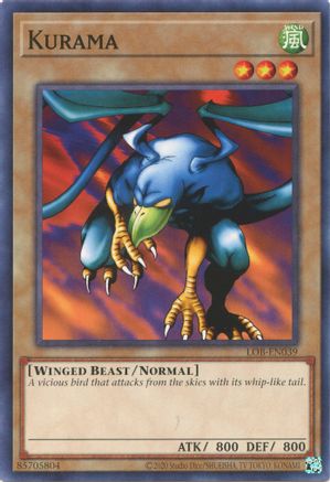 Kurama (LOB-EN039) - Legend of Blue Eyes White Dragon (25th Anniversary Edition) Unlimited