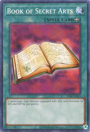 Book of Secret Arts (LOB-EN043) - Legend of Blue Eyes White Dragon (25th Anniversary Edition) Unlimited