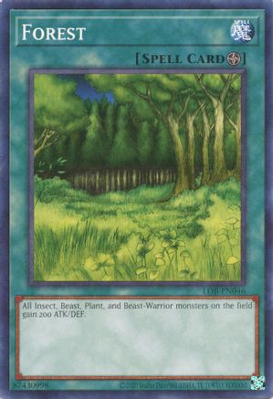 Forest (LOB-EN046) - Legend of Blue Eyes White Dragon (25th Anniversary Edition) Unlimited
