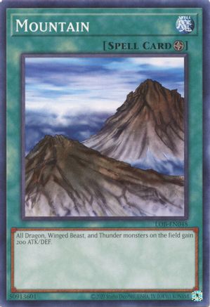 Mountain (LOB-EN048) - Legend of Blue Eyes White Dragon (25th Anniversary Edition) Unlimited