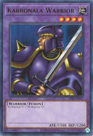 Karbonala Warrior (LOB-EN067) - Legend of Blue Eyes White Dragon (25th Anniversary Edition) Unlimited