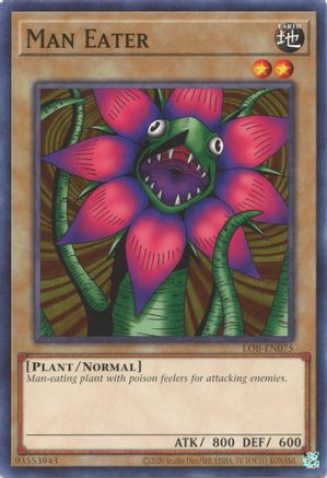 Man Eater (LOB-EN075) - Legend of Blue Eyes White Dragon (25th Anniversary Edition) Unlimited