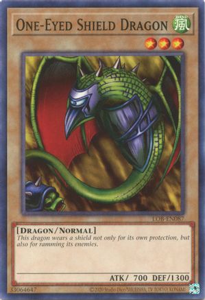 One-Eyed Shield Dragon (LOB-EN087) - Legend of Blue Eyes White Dragon (25th Anniversary Edition) Unlimited