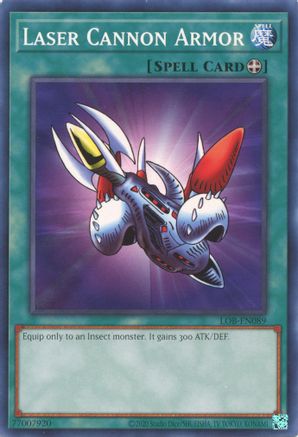Laser Cannon Armor (LOB-EN089) - Legend of Blue Eyes White Dragon (25th Anniversary Edition) Unlimited