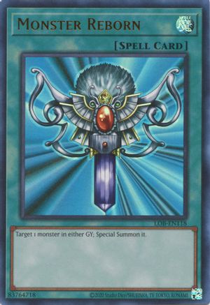 Monster Reborn (LOB-EN118) - Legend of Blue Eyes White Dragon (25th Anniversary Edition) Unlimited