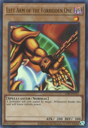 Left Arm of the Forbidden One (LOB-EN123) - Legend of Blue Eyes White Dragon (25th Anniversary Edition) Unlimited
