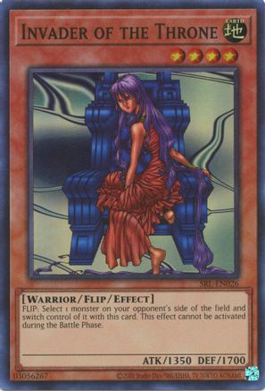 Invader of the Throne (SRL-EN026) - Spell Ruler (25th Anniversary Edition) Unlimited