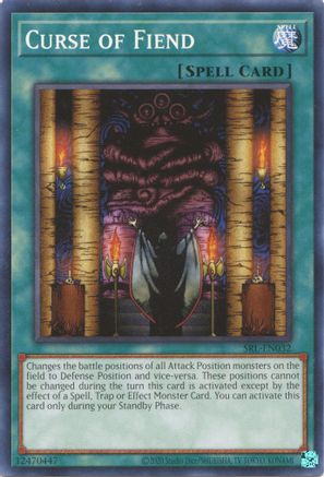 Curse of Fiend (SRL-EN032) - Spell Ruler (25th Anniversary Edition) Unlimited