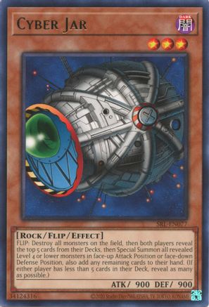 Cyber Jar (SRL-EN077) - Spell Ruler (25th Anniversary Edition) Unlimited