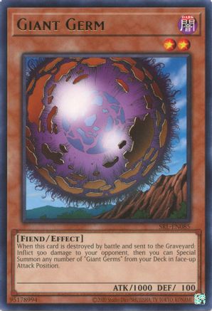 Giant Germ (SRL-EN085) - Spell Ruler (25th Anniversary Edition) Unlimited