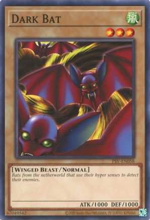 Dark Bat (PSV-EN058) - Pharaoh's Servant (25th Anniversary Edition) Unlimited