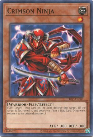 Crimson Ninja (IOC-EN006) - Invasion of Chaos (25th Anniversary Edition) Unlimited