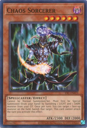 Chaos Sorcerer (IOC-EN023) - Invasion of Chaos (25th Anniversary Edition) Unlimited