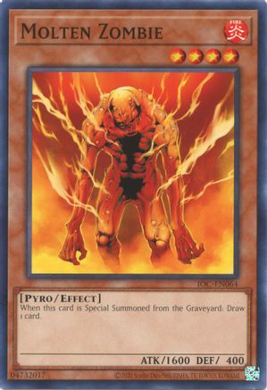 Molten Zombie (IOC-EN064) - Invasion of Chaos (25th Anniversary Edition) Unlimited