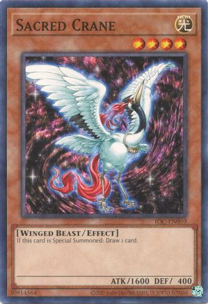Sacred Crane (IOC-EN069) - Invasion of Chaos (25th Anniversary Edition) Unlimited