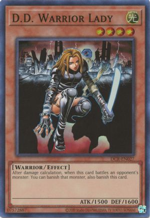 D.D. Warrior Lady (DCR-EN027) - Dark Crisis (25th Anniversary Edition) Unlimited