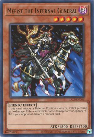 Mefist the Infernal General (DCR-EN066) - Dark Crisis (25th Anniversary Edition) Unlimited